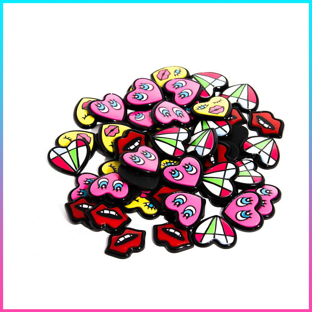 Assorted Love Flat Back