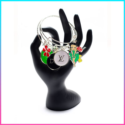 Custom Multi Color 3 Piece Bangle Set!