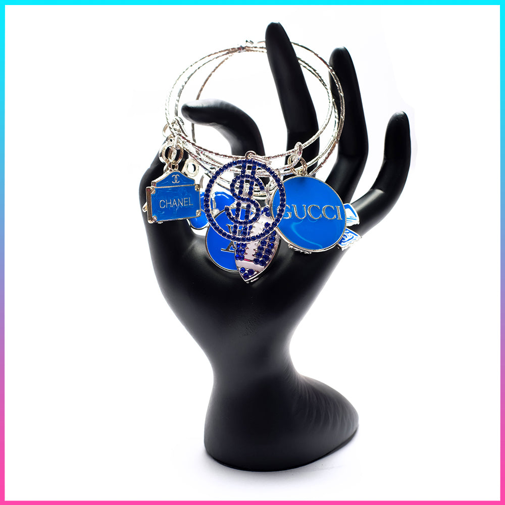 Blue Mist Bangle Set