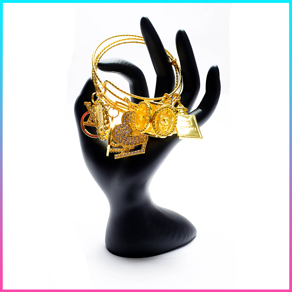 Golden Horizon Bangle Set