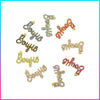 "Bougie" Bling Pendant Charms