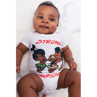Strong & Handsome Onesie ** 128 - Beauty Innate