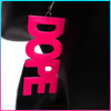 Dope Pink Neon Earrings!