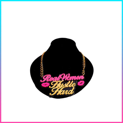 Hustle Hard Trendy Necklace