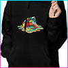 Melting Rubik's Cube Pullover Hoodie