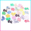 10 Piece Assorted Queen Charms