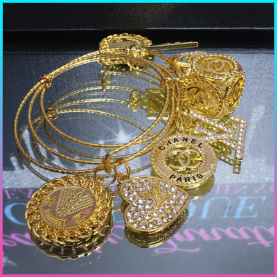 Gold 3 Piece Bangle Set!