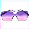 Poppin' Purple Flare Sunglasses