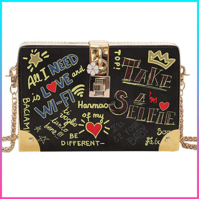Trendy "Take A Selfie" Crossbody Bag