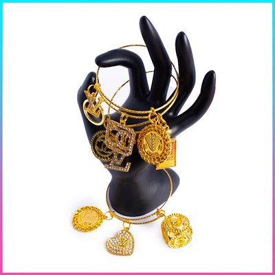 Gold 3 Piece Bangle Set!