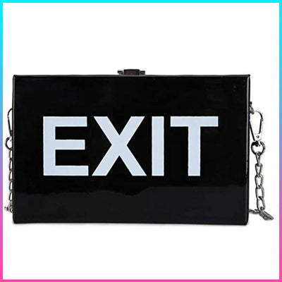 Trendy Chain Strap Exit Bags