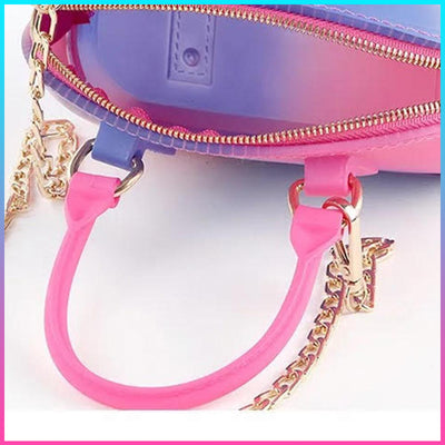 Luxury Multi-Color Jelly Purse