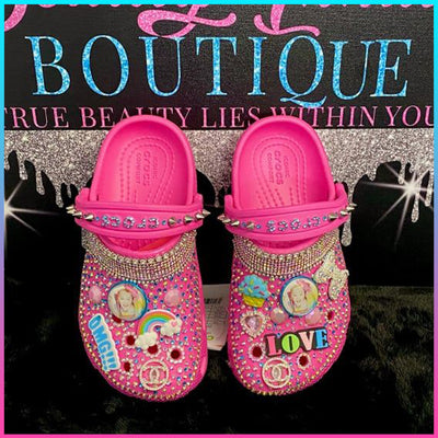 Jojo Siwa Inspired Luxury Kid Crocs