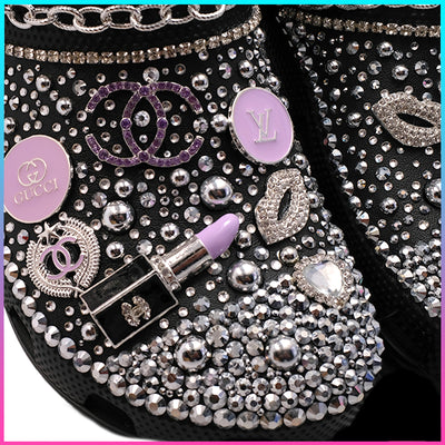 Purple Something Luxury Crocs