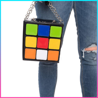 Gorgeous Rubik's Cube Purse