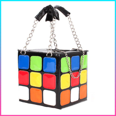 Gorgeous Rubik's Cube Purse