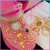 Pink Gold Luxury Platform Croc
