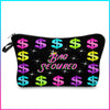 Exclusive 3 Pcs Black "Money Line" Robe Set