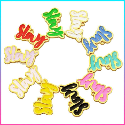 "Slay Girl" Charms